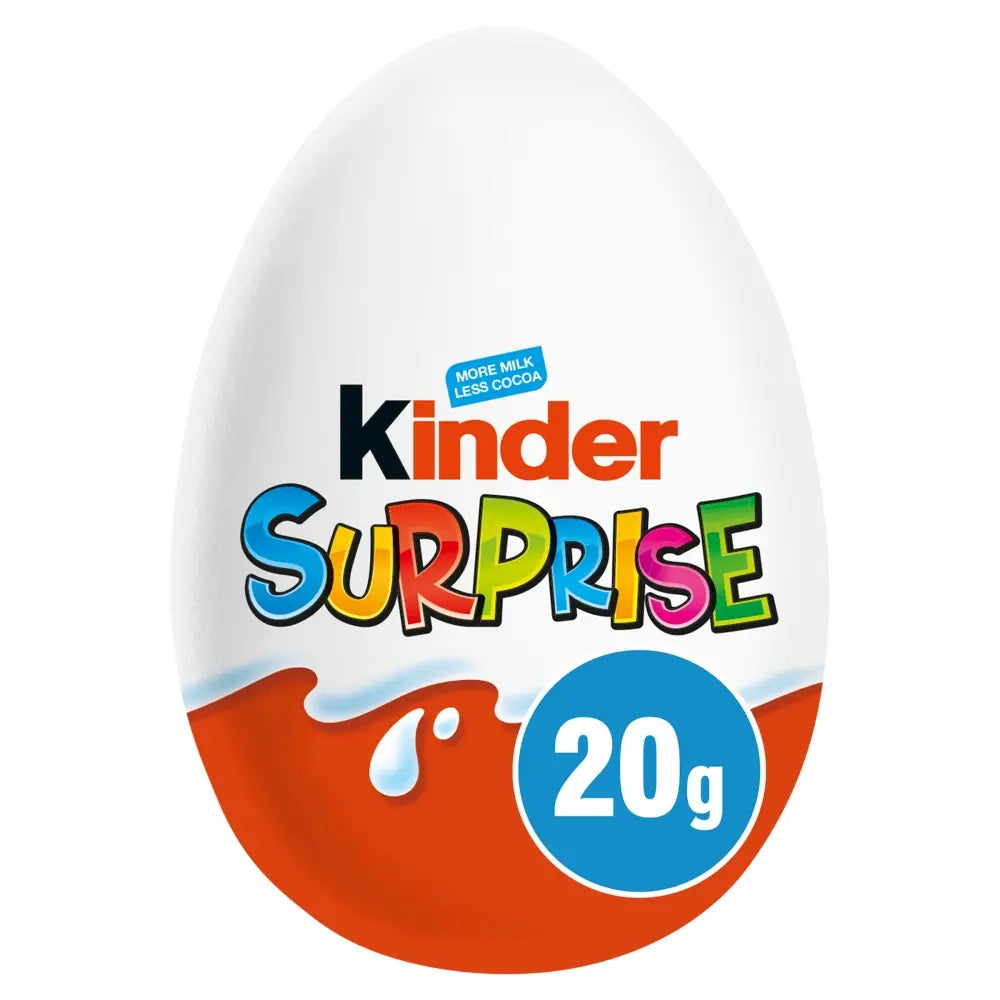 Kinder Surprise Milk Chocolate Egg With Toy