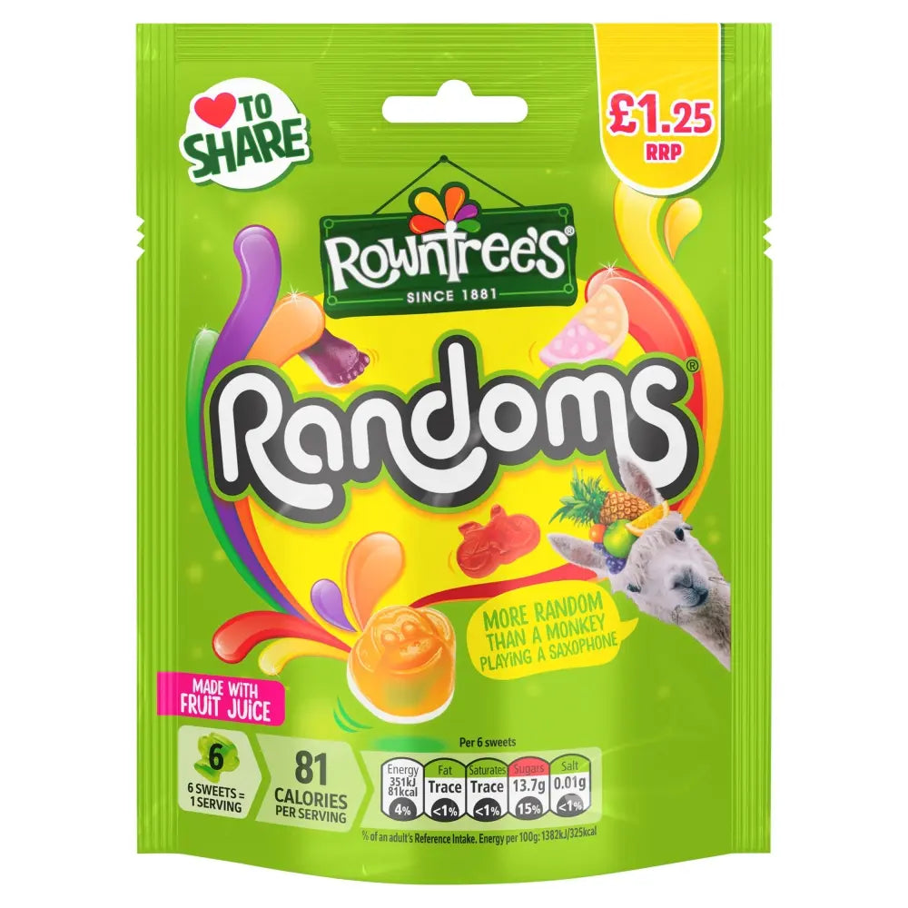 Rowntree's Randoms Sweets Sharing Bag
