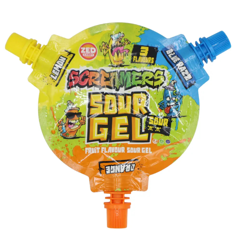 Zed Candy Screamers Sour Gel 45g BBE APRIL 2026