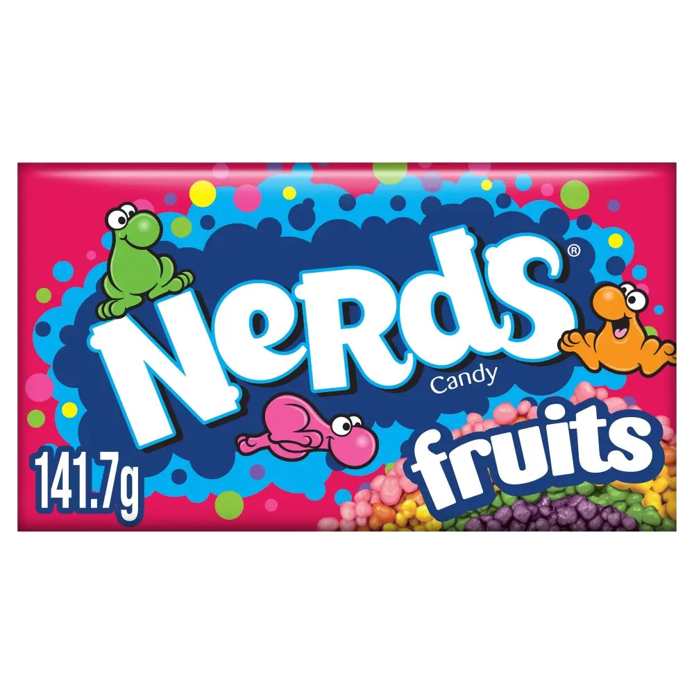 Nerds Fruits Candy Box 141.7g BBE APRIL 2026