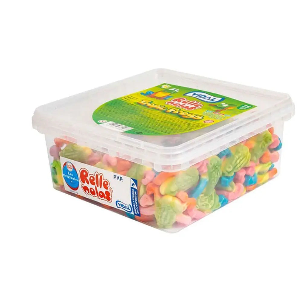 Vidal Jelly Filled Tropical Frogs Tub