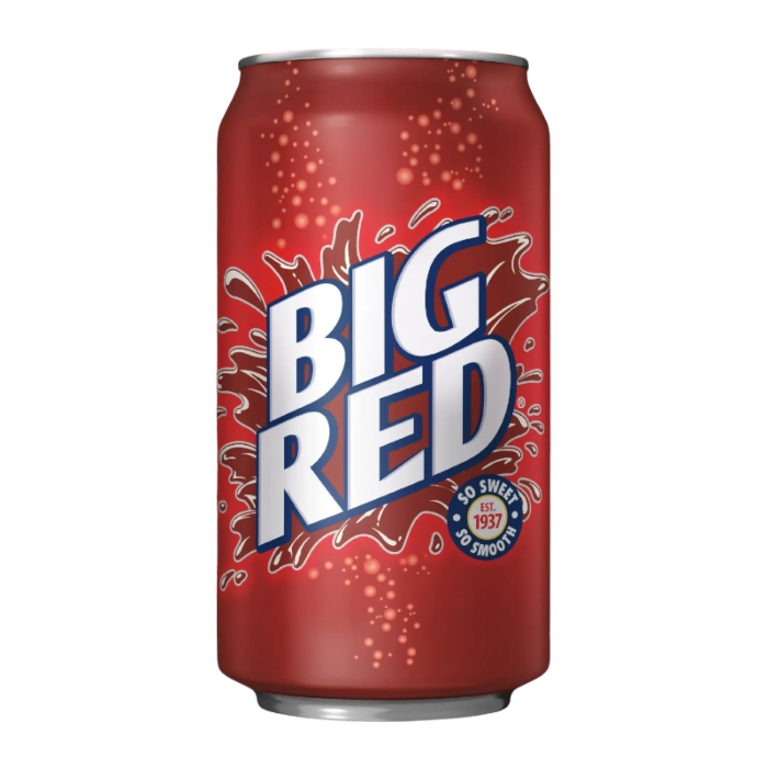 Big Red Soda 12oz (355ml) Can BBE MAY 2026