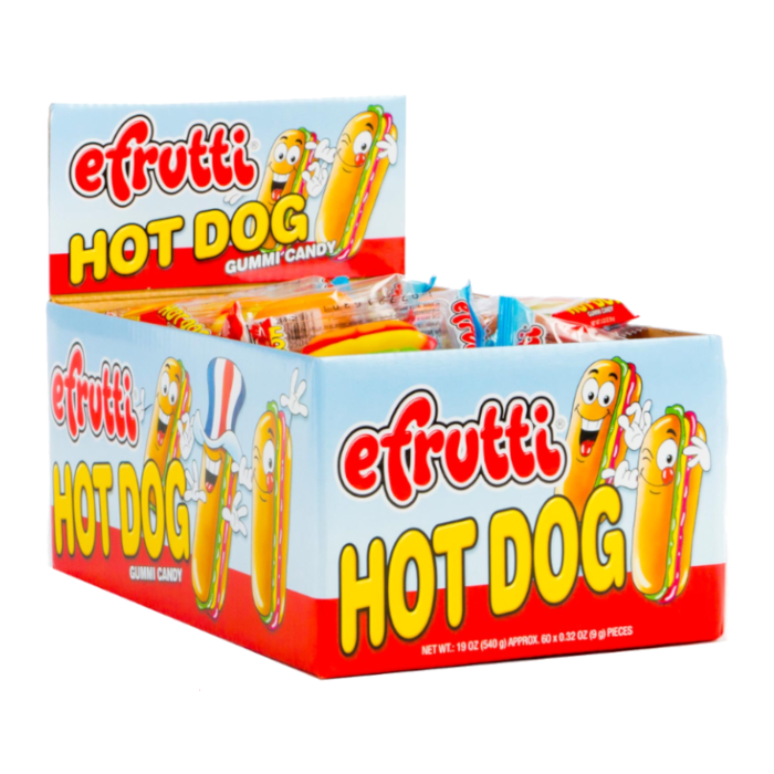 eFrutti Gummi Candy Hot Dog (1 piece)