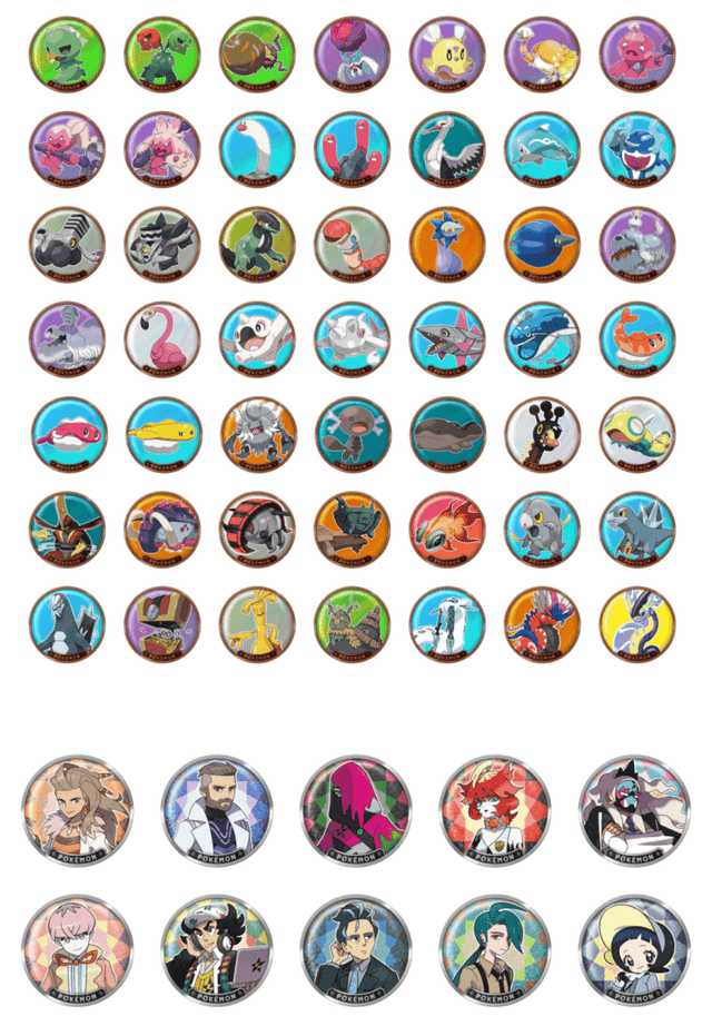 Pokémon TCG: Blind Box – Magnetic Coin Set Paldea 2.0 (CHN)
