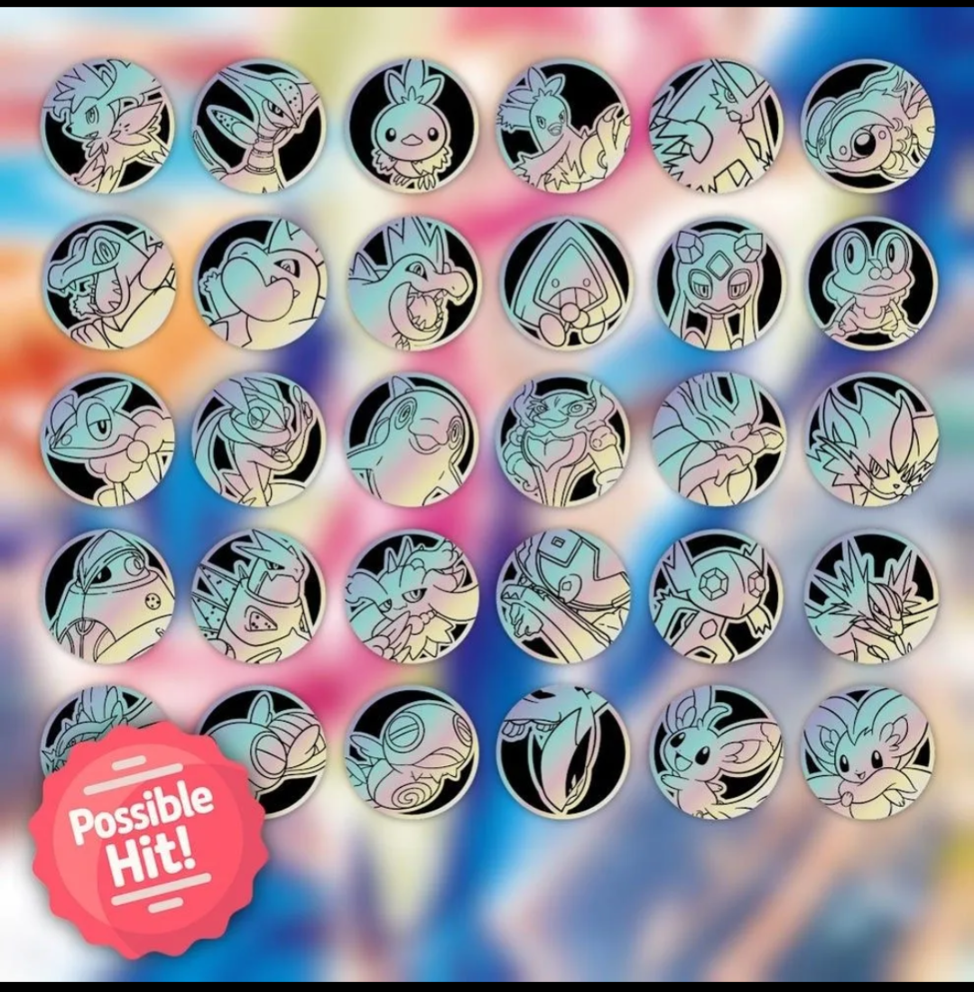 Pokémon Blade Awakening Coin Set  (CSV7C) Chinese Blind Bag