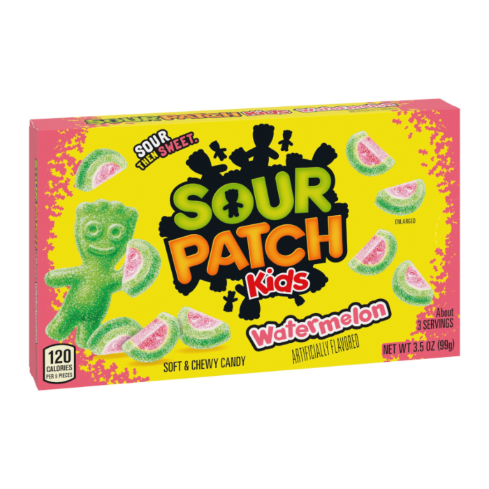 Sour Patch Kids Watermelon Theater Box BBE APRIL 2026