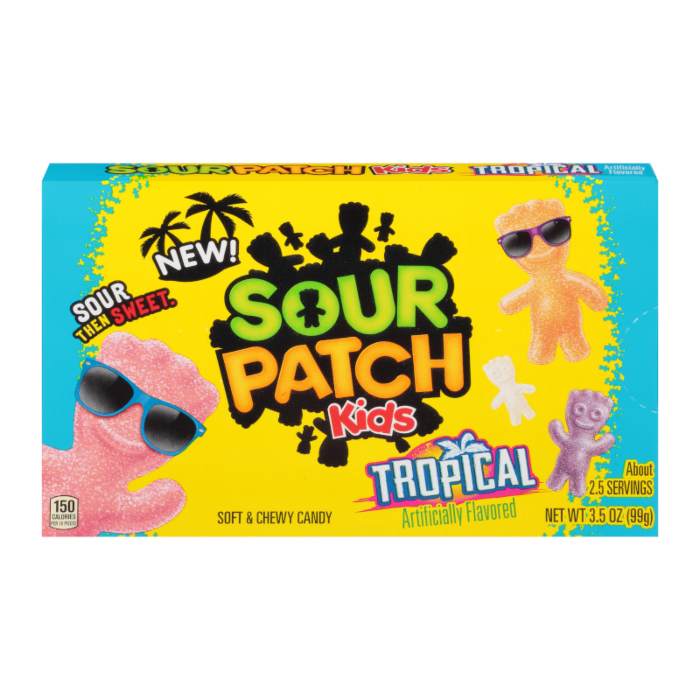 Sour Patch Kids Tropical Theatre Box BBE APRIL 2026