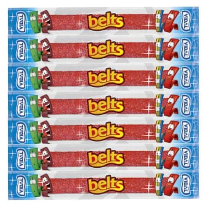 Vidal Sour Belts Strawberry