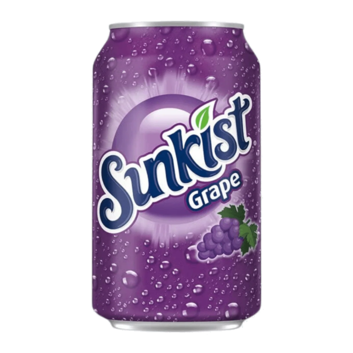 Sunkist Grape 12oz (355ml) can BBE MAY 2026